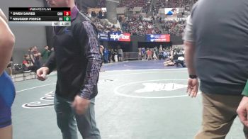 Champ. Round 1 - Krugger Pierce, Saint Ignatius / Charlo vs Owen Davies, Chinook