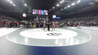 135 lbs Champ. Rd Of 64 - Jorja Carroll, IN vs Cailynn Belgarde, AK
