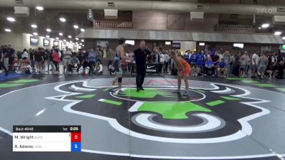 61 kg Cons 32 #2 - Marcus Wright, Alabama vs Raymond Adams, Long Beach-usa Wrestling Club