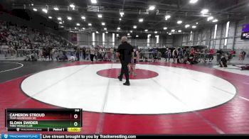 120 lbs Round 3 - Cameron Stroud, Team Aggression WC vs Sloan Swider, Toro World Club