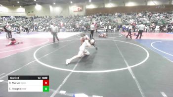 144 lbs Consolation - Ben Marvel, Buckaroo WC vs Ezra Horgen, Green River Grapplers