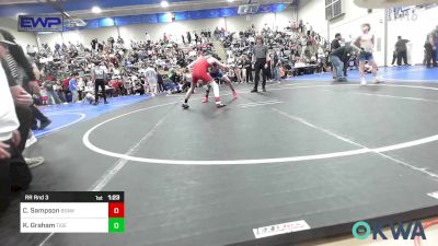 112 lbs Rr Rnd 3 - Coy Sampson, Believe To Achieve WC vs Kayson Graham, Tiger Trained Wrestling