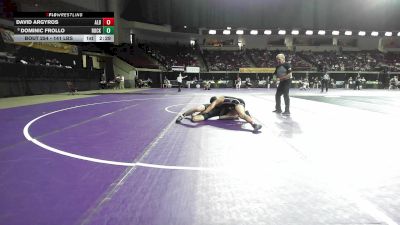 141 lbs Consi Of 32 #1 - David Argyros, Albany vs Dominic Frollo, Slippery Rock