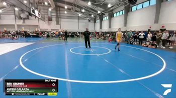 106 lbs Quarterfinal - Ben Gruner, Scots Wrestling Club vs Ayden Galarza, NXT Level Wrestling Academy
