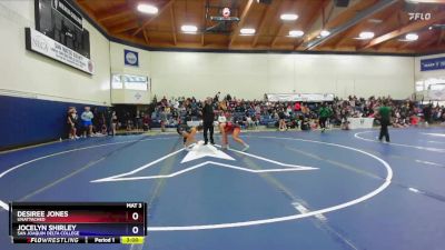 145 lbs Cons. Round 2 - Jocelyn Shirley, San Joaquin Delta College vs Desiree Jones, Unattached