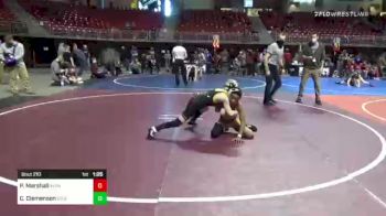 90 lbs Semifinal - Prince Marshall, Avengers Wrestling vs Chase Clemenson, Bison WC