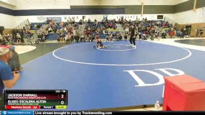 78 lbs Round 2 - Jackson Darnall, Deer Park Ironman Wrestling Club vs Eliseo Escalera Alton, Prometheus Wrestling Club