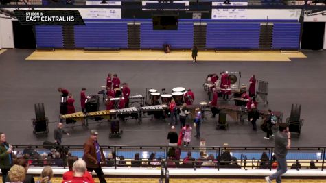 East Central HS "St Leon IN" at 2026 WGI Percussion Indianapolis Regional+