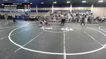 106 lbs Consi Of 32 #1 - Vincent Arteaga, Eastvale Elite WC vs Derrian Rucker, Bishop Gorman HS