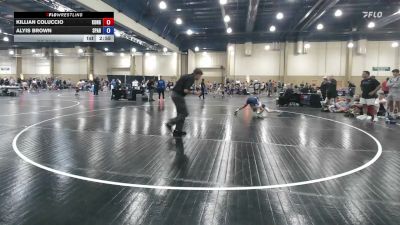 126 lbs Rr Rnd 3 - Killian Coluccio, Kong United vs Alyis Brown, Spartan RTC @LHP