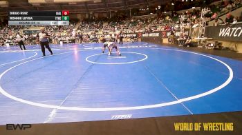 58 lbs Round Of 16 - Diego Ruiz, Eagle Empire vs Ronnie Leyba, Team Tulsa Wrestling Club