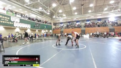 150 lbs Champ. Round 1 - Lucas Conrad, Corona Del Sol vs Uriel Juarez, Helix