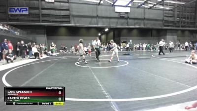 73 lbs Quarterfinal - Lane Spexarth, Brawlers vs Karter Beals, Clay County