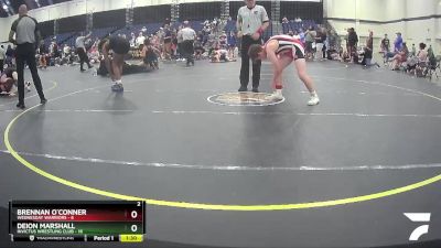 145 lbs Finals (8 Team) - Deion Marshall, Invictus Wrestling Club vs Brennan O`Conner, Wednesday Warriors