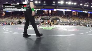 120 lbs 3rd Place Match - Paola Blanco-Cruz, Olympic Heights vs Anabella Junco, Florida Christian School