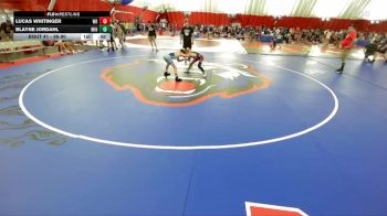 86-90 lbs Round 3 - Lucas Whitinger, Waverly-Shell Rock vs Blayne Jordahl, Minnewaska