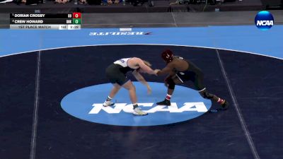 285 lbs 1st Place Match - Dorian Crosby, Gannon vs Crew Howard, Neb.-Kearney