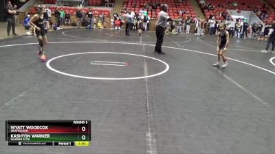 52 lbs Round 3 - Kashton Warner, Warner Elite vs Wyatt Woodcox, Unattached