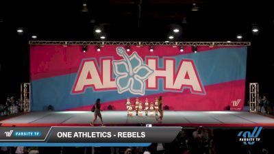 One Athletics - Rebels [2022 L1.1 Tiny - PREP - D2 Day 1] 2022 Aloha Reach The Beach: Daytona Beach Showdown - DI/DII