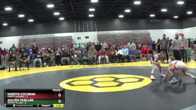 85 lbs Round 1 (8 Team) - Kolten Mueller, Refuse To Lose vs Haedyn Cochran, Legacy National