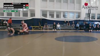 285 lbs Consi Of 8 #2 - Bryson Buhk, Southern Illinois vs Evan Grazzini, Bellarmine
