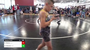 135 lbs Quarterfinal - Ethan Secoy, Icon vs Brock Weaver, UNATTACHED