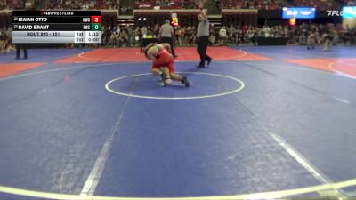 151 lbs Champ. Round 2 - Isaiah Otto, Havre Wrestling Club vs David Brant, Frenchtown Wrestling Club