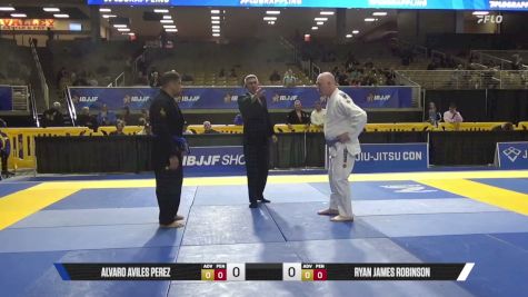 Ryan James Robinson vs Alvaro Aviles Perez 2026 Pan Jiu Jitsu IBJJF Championship