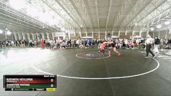 170 lbs Cons. Round 3 - Kathryn Veylupek, Springville vs Darrynn Matagi, Mountain View