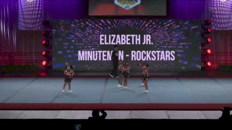 Elizabeth Jr. Minutemen - Rockstars [2022 Tiny Mite Show Cheer 1 LTD] 2022 Pop Warner National Cheer & Dance Championship