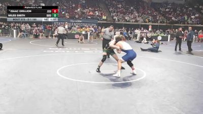 D 1 165 lbs Champ. Round 2 - Miles Smith, Baton Rouge vs Isaac Orillion, Jesuit