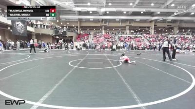 52 lbs Round 1 - Gabriel Dugan, Kansas Young Guns vs Maxwell Hunsel, Greater Heights Wrestling