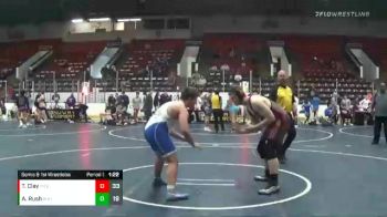 220 lbs Semis & 1st Wrestleback (8 Team) - Tristan Clay, MI Pitbulls vs Aiden Rush, Michigan Bulldogs