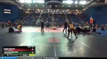 195 lbs Cons. Round 5 - Shamar Nelson, Caesar Rodney vs Alex Taylor, Cape Henlopen