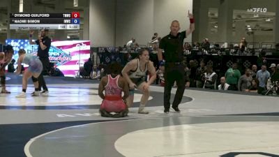 76 kg Semis - Dymond Guilford, Titan Mercury Wrestling Club (TMWC) vs Naomi Simon, Iowa Women's Wrestling Club/ Titan Mercury Wrestling Club