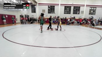 157 lbs Consi Of 8 #1 - Jackson Barnes, St. Mark's School Of Texas vs Dante Graham, Charlotte Country Day