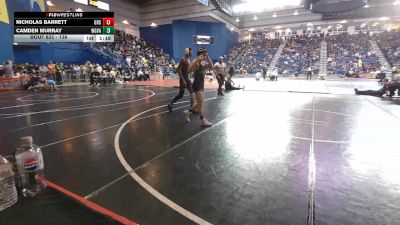 138 lbs Champ. Round 2 - Camden Murray, Woodgrove vs Nicholas Barrett, Grassfield