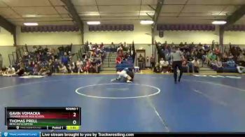 134 lbs Round 1 - Thomas Prell, Newcastle/Upton vs Gavin Vomacka, Thunder Basin High School