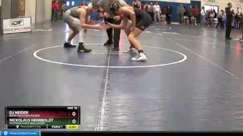 126 lbs Champ. Round 1 - Nickolaus Herrboldt, Mountain Home High School vs DJ Neider, Idaho Falls High School