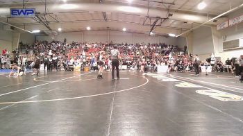 92 lbs Round Of 16 - Brekyn Boyle, Honey Badgers Wrestling Club vs Tyrion Williams, Claremore Wrestling Club