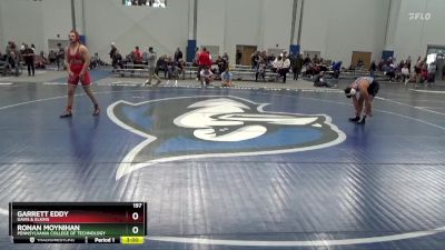 197 lbs Cons. Round 4 - Garrett Eddy, Davis & Elkins vs Ronan Moynihan, Pennsylvania College Of Technology