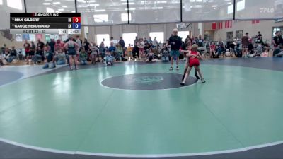 63 lbs Cons. Semi - Max Gilbert, Declo Stingers vs Gauge Ferdinand, Kuna Klub