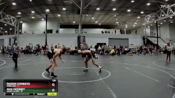 126 lbs Round 6 (8 Team) - Max Mooney, Impact Silver vs Mason Comegys, Rebellion