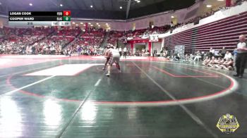 215 lbs Semifinals (8 Team) - Cooper Ward, BLACKWELL vs Logan Cook, PERRY