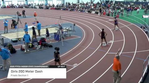 High School Girls' 200m, Finals 1