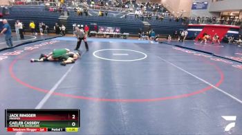 157 lbs Quarterfinal - Caeleb Cassidy, Conroe The Woodlands vs Jack Ringger, Prosper