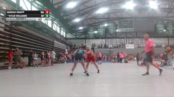 156-169 lbs Round 2 - Kylie Williams, Askren Wrestling Academy vs Mariah Knapp, Wrath