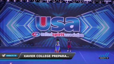 Xavier College Preparatory High School - High School Spirit Nationals [2022 HS Group Stunt Advanced - All Female Xavier College Prep] 2022 USA Nationals: Spirit/College/Junior