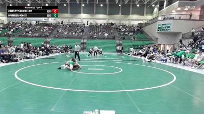 126 lbs Round 1 (16 Team) - Christopher Lee, North Forsyth vs Hunter Knox, Buford HS