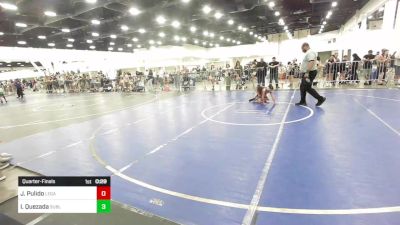 70 lbs Quarterfinal - Jonathan Pulido, Legacy Wrestling Club vs Idris Quezada, Sublime Wrestling Academy